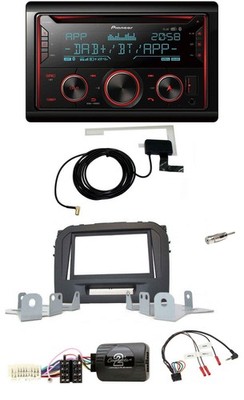 Pioneer 2DIN Lenkrad DAB USB CD Bluetooth Autoradio für Suzuki Vitara LY ab 04/2