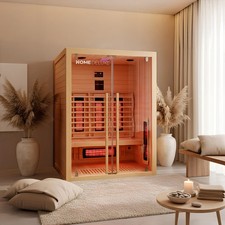 Infrarotkabine Wärmekabine Infrarot 2 Personen 135x105 Infrarotsauna OUTLETWARE