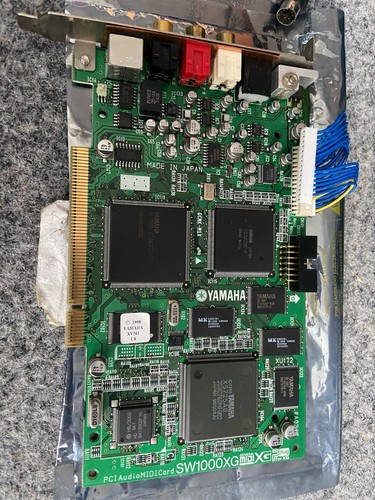 Yamaha SW1000XG PCI Soundcard XG synthétiseur midi plus câble midi - Photo 5/10