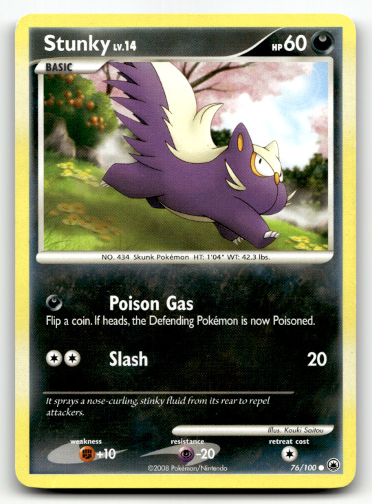 Stunky 76/100 Normal Common Majestic Dawn LP