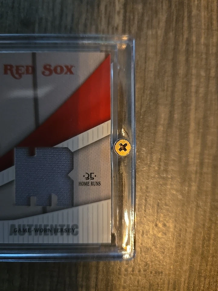 2004 Leaf Certified Materials NOMAR GARCIAPARRA Fabric of the Game STATS 11/35 - Image 2 of 4