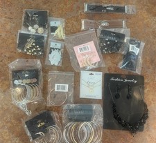 Large lot of Fashion/Costume Jewelry NWT - earrings, necklaces, bracelets, etc.