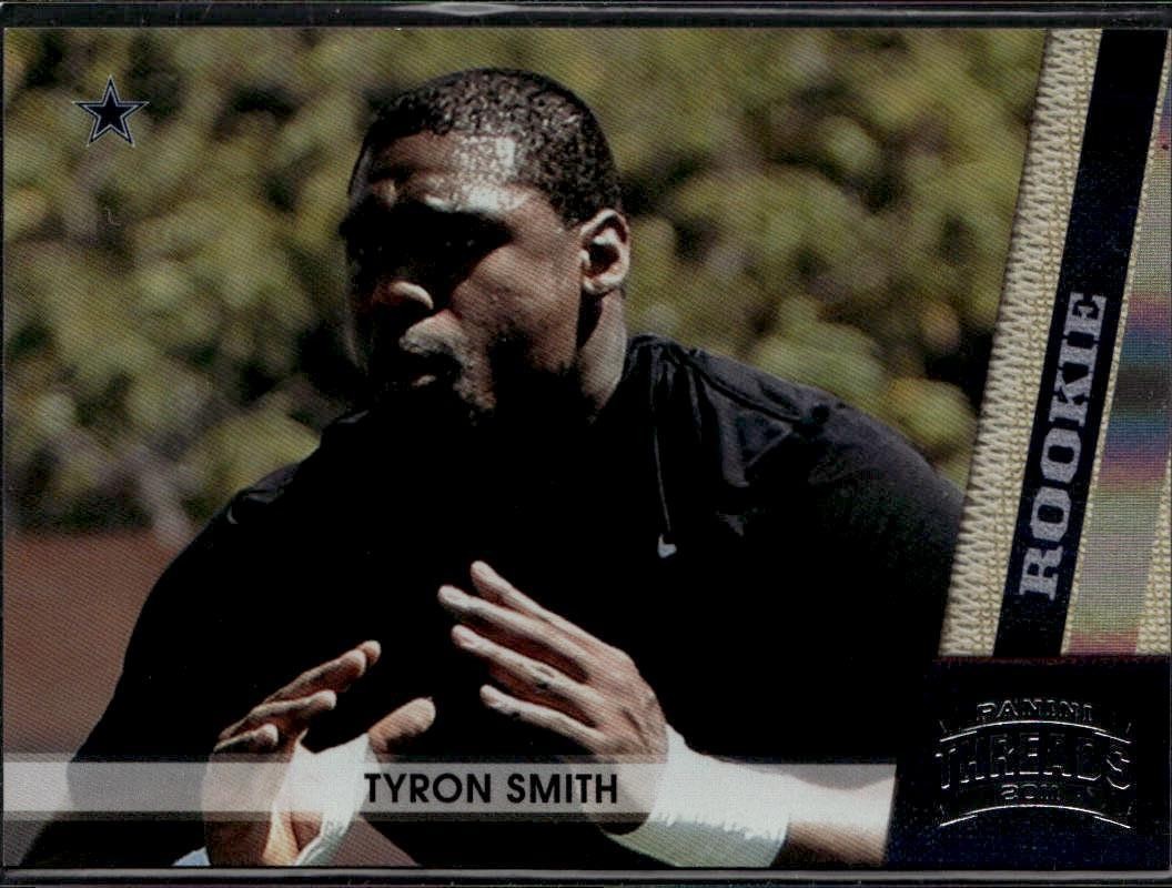 Tyron Smith Panini Threads #249 Silver