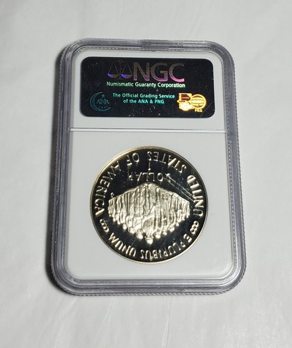 1987 Silver Constitution Dollar Coin - NGC PF69 Ultra Cameo - Picture 14 of 14