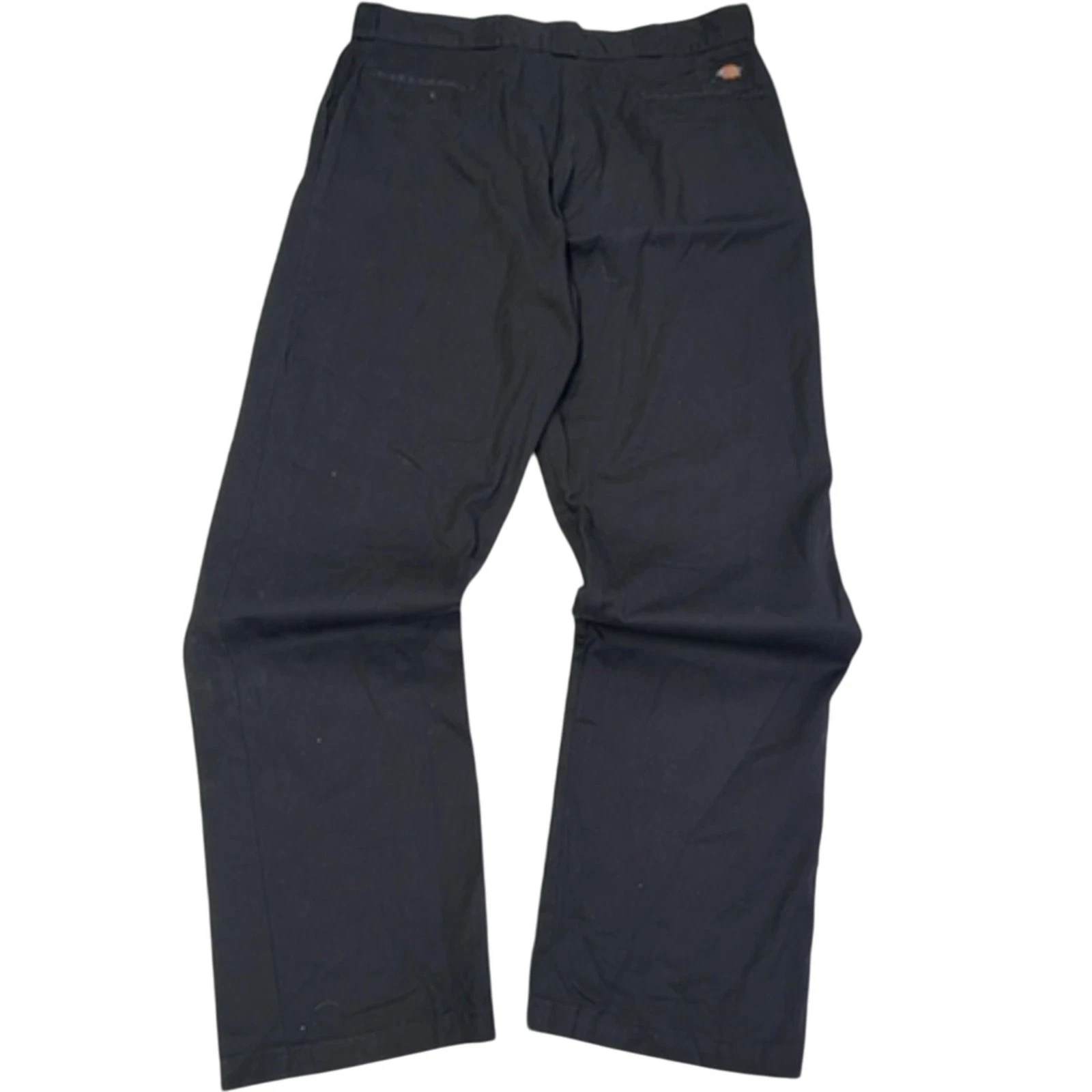 Dickies Trousers Mens W38 L30 Workwear Straight Leg Pants Black Cotton Skater