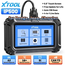 XTOOL IP500 For Chrysler Dodge Jeep OBD2 Scanner Car Full System Diagnostic Tool