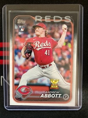 Andrew Abbott 2024 Topps Rookie #214 Reds RC
