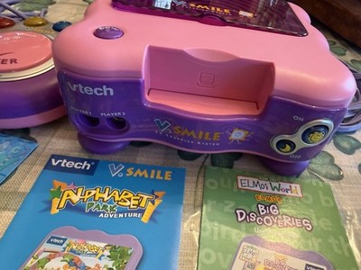 VTech V Smile 6122 TV Learning System Controller 4 Games