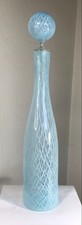 VINTAGE MURANO GLASS DECANTER DINO MARTENS AURELIANO TOSO  18.5"