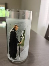 2008 Burger King Star Trek Paramount Pictures Nero Collectible Glass Cup In Box