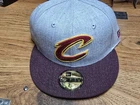 New Era Cleveland Cavaliers Cavs NBA 59Fifty Fitted 2 Tone Hat Cap Sz 7 1/4 NWT
