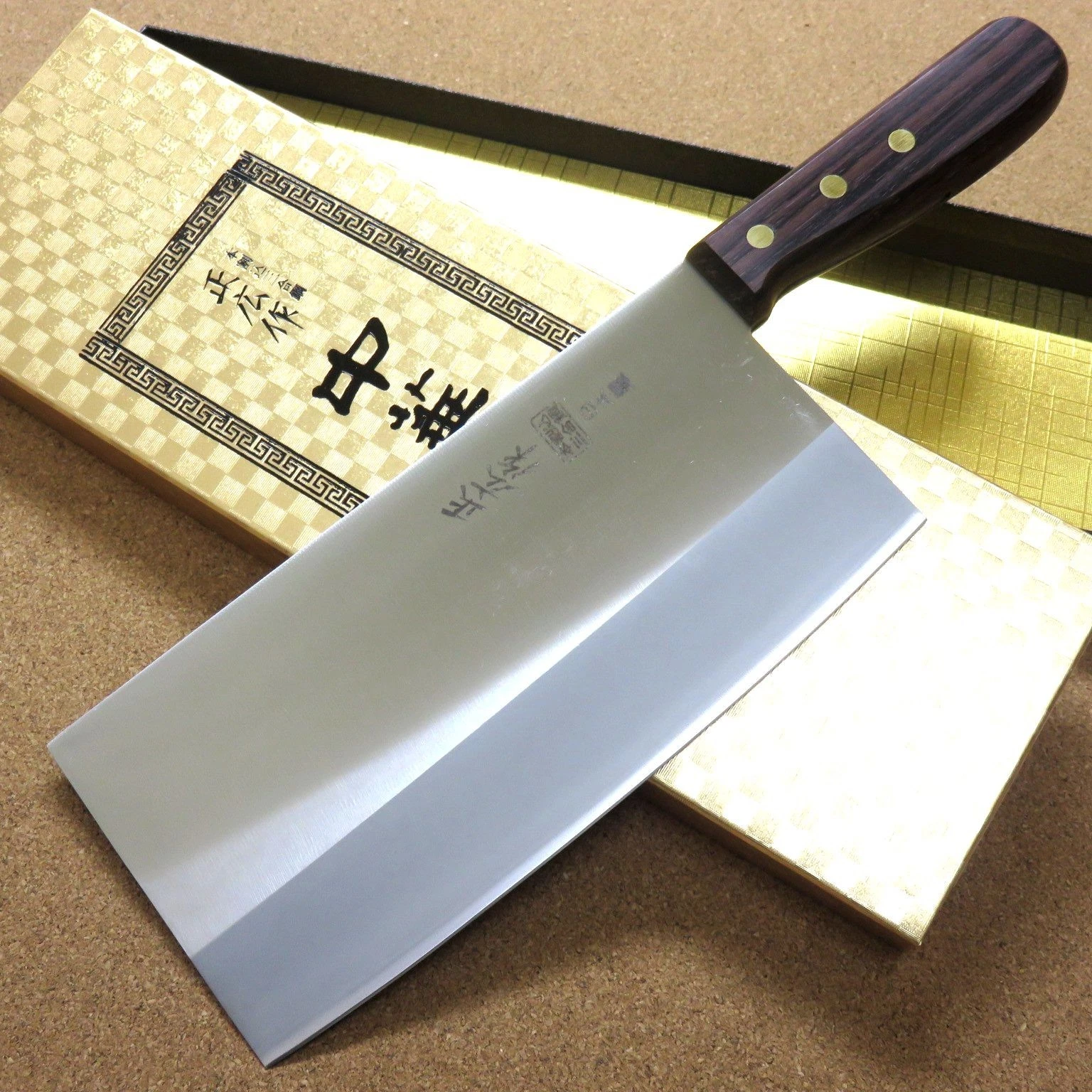 Japanese Masahiro Kitchen Chinese Chef Knife 195mm 8 inch 3 Layers TX-203 JAPAN