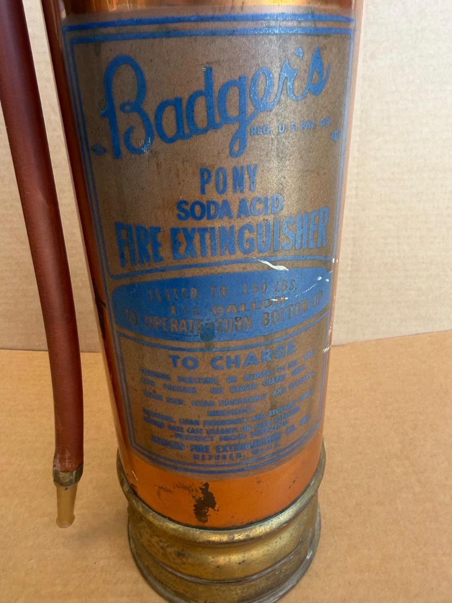Badger's Fire Extinguisher ランプ Badger Fire Extinguisher In Collectible Firefighting & Rescue