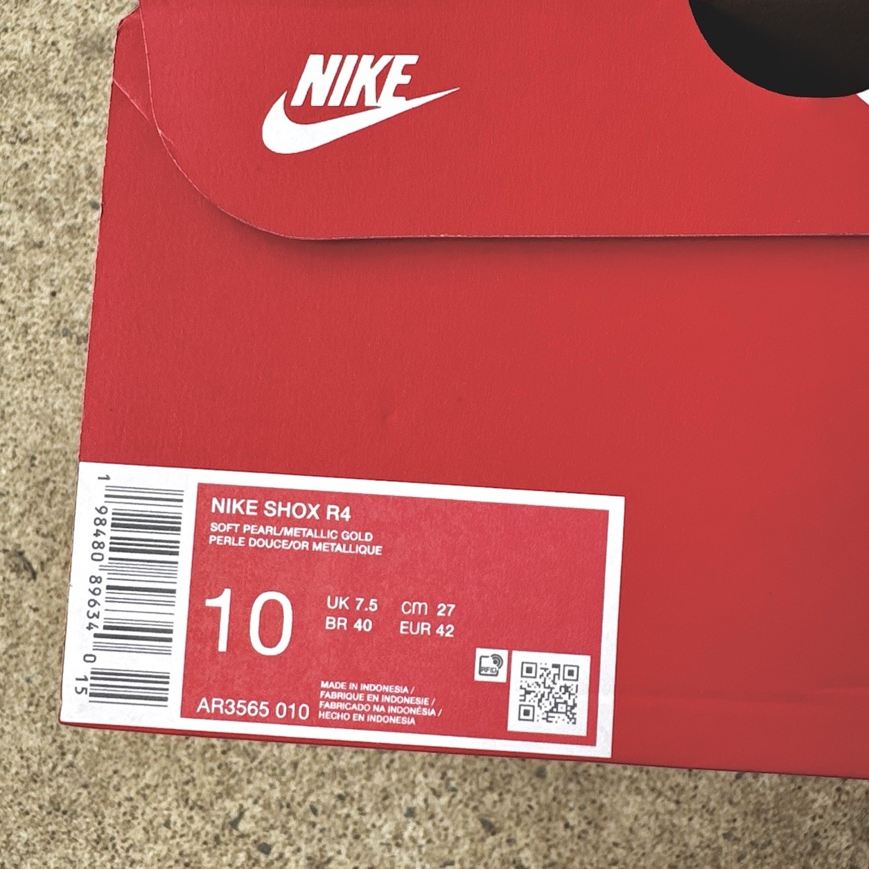 Nike Shox R4 ‘Metallic Gold’ US10W = 8.5M EU42 thumbnail 6