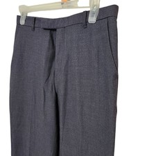 Calvin Klein Dress Pants Youth Size 18 Dark Gray Color