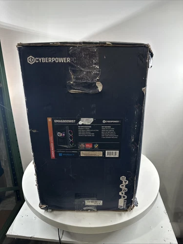 CyberPowerPC Gaming Desktop AMD Ryzen 5 5500 16GB RX6700 10GB 1TB SSD GMA6800WST - Picture 4 of 6