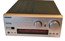 Onkyo R-805X Stereo Receiver Amplifier AM/FM Tested Works Clean Compact HiFi
