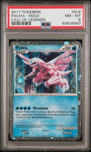 PSA 8 PALKIA SL8 | Call Of Legends Holo Pokemon Card