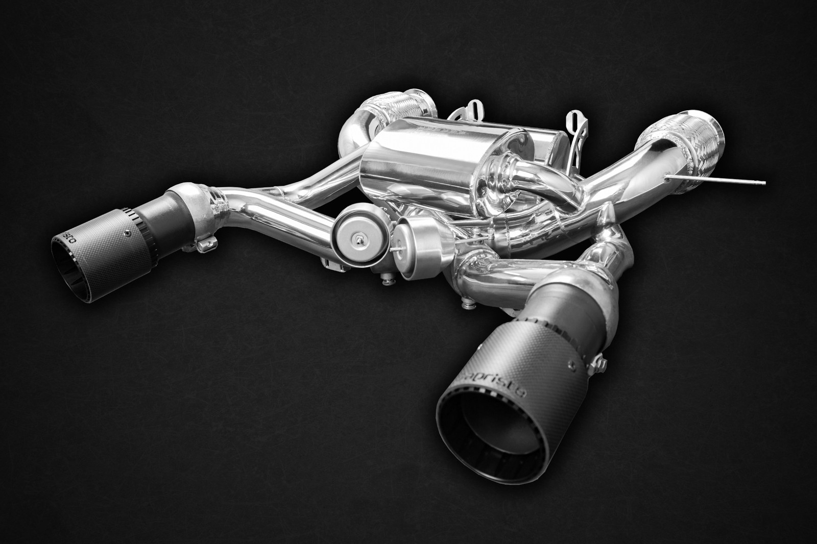 capristo exhaust valve control catback exhaust mclaren 720s