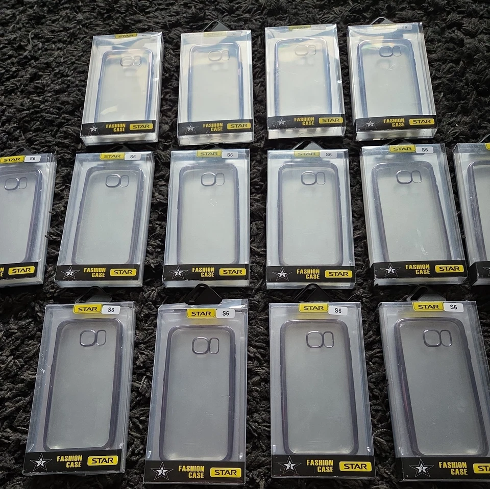 S6 STAR FASHION CASE PHONE (GREY). BACK COVER ONLY NOT SCREEN COVER. VALUE - image 4 of 4
