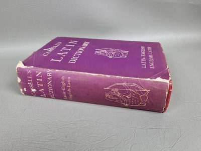 Latin dictionary、Classical dictionary Cassell's Latin Dictionary Hardcover Book 1957 Vintage Latin