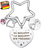 SchlüSselanhäNger Freundschaft PäRchen Geschenk FüR Freunde Beste Freundin Weihn