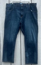 the foundry supply co  Young Men’s Flex Denim  Dark Wash Straight Leg  Sz 48X32
