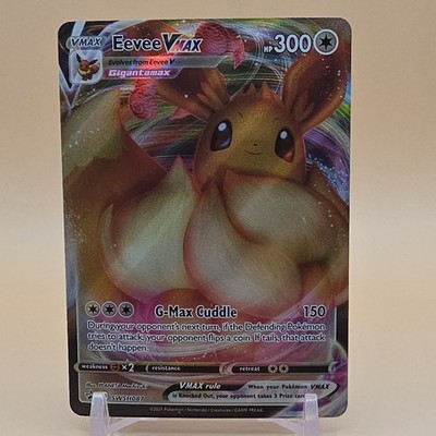Pokémon Eevee VMAX SWSH087 Promo Holo 300HP G-Max Cuddle 150 SWSH