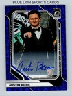 2026 Donruss Optic Signatures Blue Velocity Prizm #43 Austin Beers