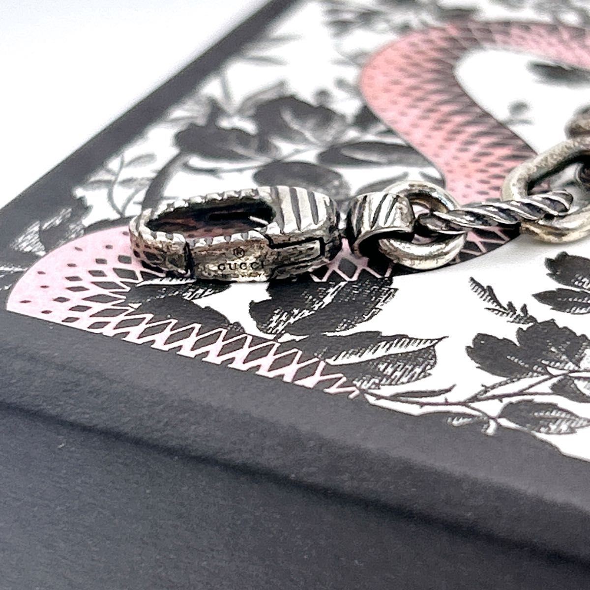 Gucci Interlocking Bracelet Arabesque Ag925 Silve… - image 4