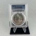 1885-Morgan Silver Dollar $1 PCGS Genuine Cleaned- AU Detail