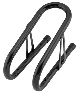 BikeMaster Wheel Chock Black 3-1/2''