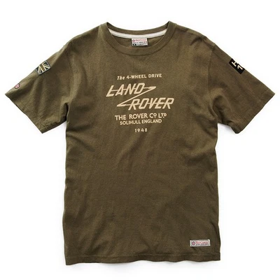 LAND ROVER (GENUINE OE) Land Rover Genuine Red Canoe Series 1 T-Shirt Automotive - Olive LKTM207OL