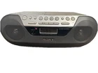 Sony CFD-S05 Boombox CD AM/FM Radio Cassette Player Recorder Portable VTG TESTED