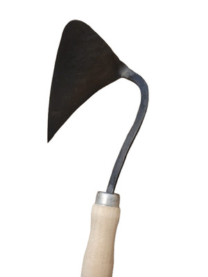 Garten Unkrautstecher, handgefertigte koreanische Ho-mi Gartenhacke - handgeschmiedeter Stahl