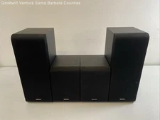Lot of 4 Denon Speakers SC-F391/ SC-R391 - Tested