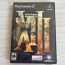 XIII Playstation 2 PS2 Complete CIB w/RegCard Tested/Works