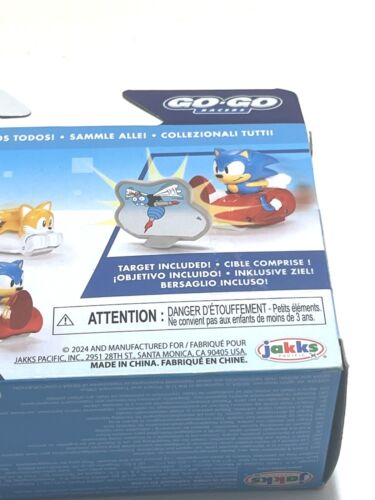 Sonic the Hedgehog Classic Go Go Racers Mini Launcher Jakks Pacific 2024 - Picture 6 of 7