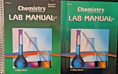 Abeka Chemistry Lab Manual and Key 2nd edition