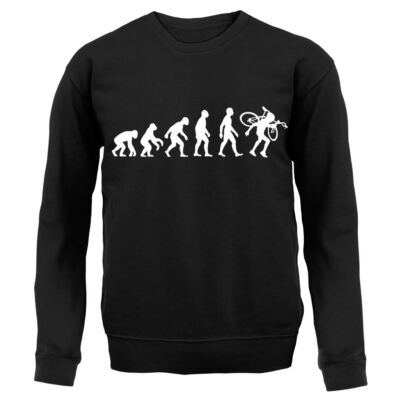 Evolution Of Man Cyclo Cross - Kinder Hoodie / Pullover - Fahrrad Radfahren