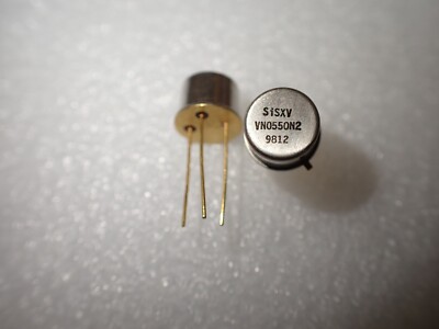 VN0550N2 N-Kanal Erweiterungsmodus Vertikal DMOS FET METALLDOSE 3 GOLD PINS