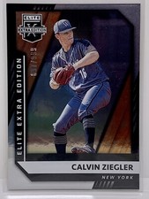 2021 Panini Elite Extra Edition /999 Calvin Ziegler #46