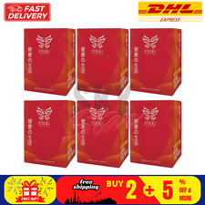 6 Box Itsuki Kenko Red Pepper Herbal Foot Pads Patch Detoxifying DHL EXPRESS