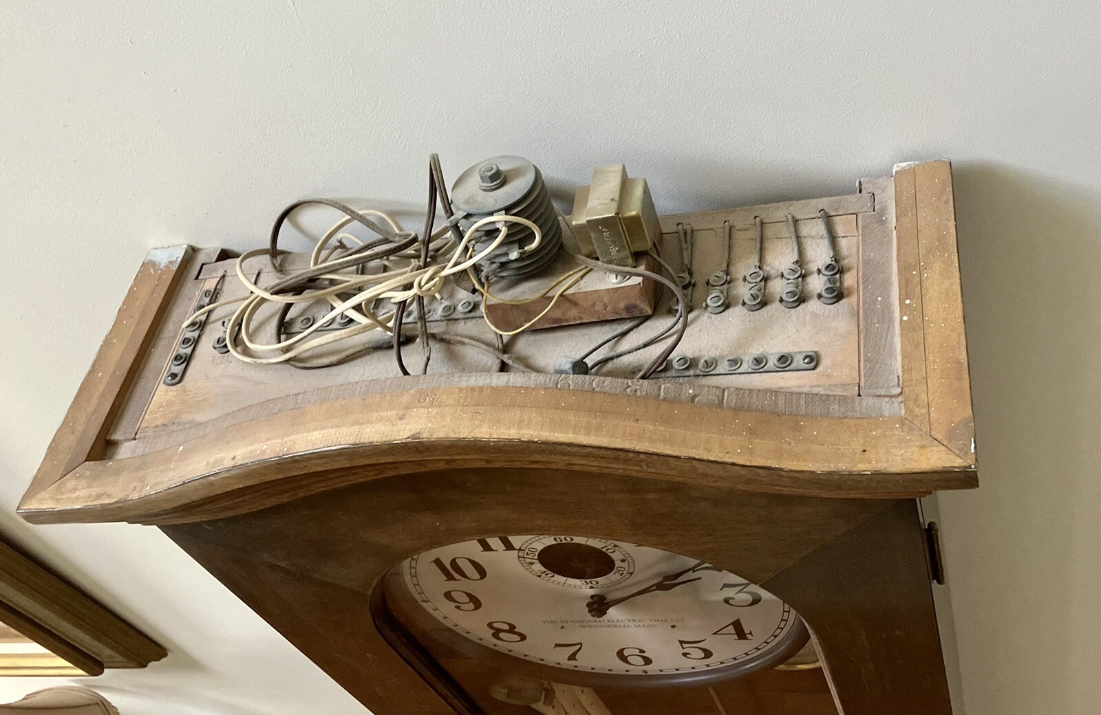 Antique Electromechanical Standard Electric Time Co Time clock eBay