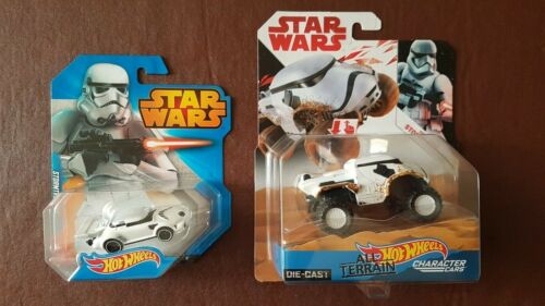 Hot Wheels/Star Wars All-Terrain-Charakterautos - Stormtrooper - Mattel - Brandneu in Verpackung. - Bild 1 von 2