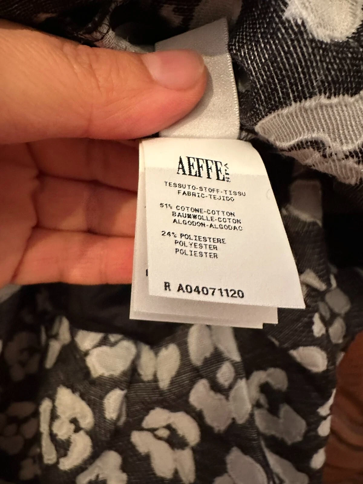 Abito Moschino stampa leopardata