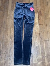 SPANX Velvet Velour leggings Women's size XS Classic Navy NWT style 2070