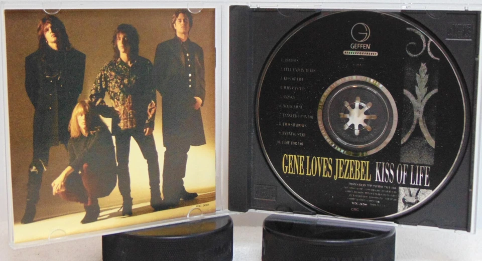 Gene Loves Jezebel – Kiss Of Life - 1990 Geffen/ Beggars Banquet 9 24260-2 CD - Imagem 2 de 4