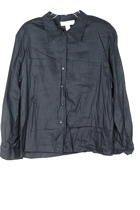 Jones New York Linen Plus Size Tops for Women