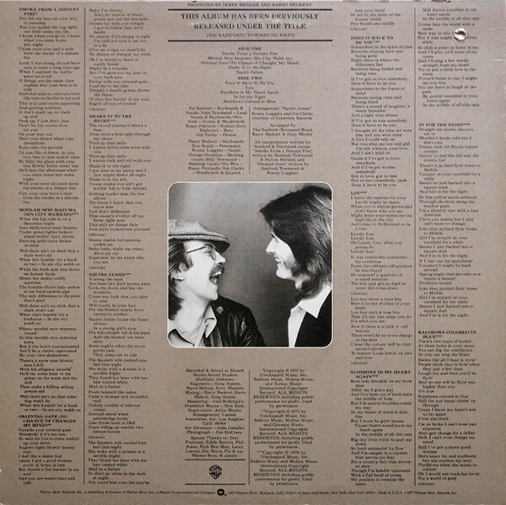 Sanford & Townsend - Smoke From A Distant Fire - Warner Bros